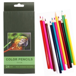 7 inch colour pencils 24 pcs