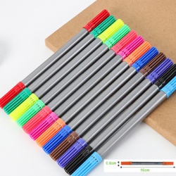 Two side water colour pen 10 pcs