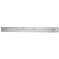 Metal ruler 30cm