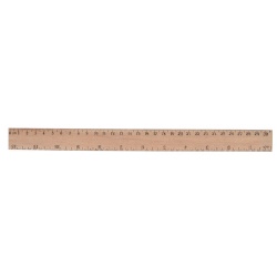 Wooden ruler 30cm