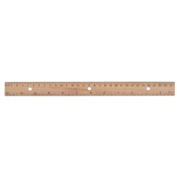 Wooden ruler 30cm