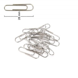 Round Paper Clips 28mm