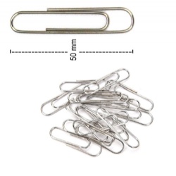 Round Paper Clips 50mm