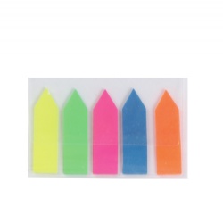 PET Sticky Notes,25sheets,5pcs/opp bag