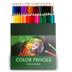 Color Pencil 7inch ,48 pcs/color box