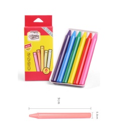 3D wax crayon 6 pcs