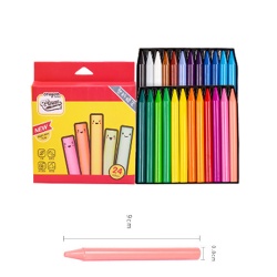 3D wax crayon 24 pcs