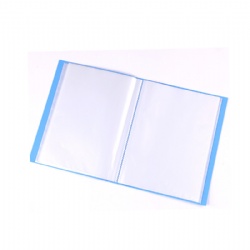 PP Display Book,  soft cover, A4 size, 10 pockets