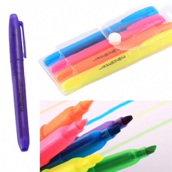 Highlighter ,4 pcs PVC bag