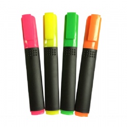 Classic colour highlighter ,4 pcs blister card