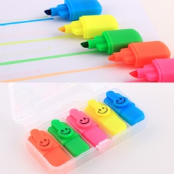 MINI Highlighter,5 pcs PP box