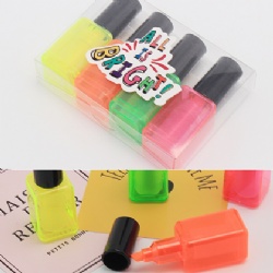 MINI Highlighter,5 pcs PVC box