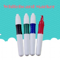 Whiteboard marker with one colour silk printing,12 ps colour obx